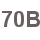 70B