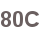 80C