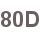 80D